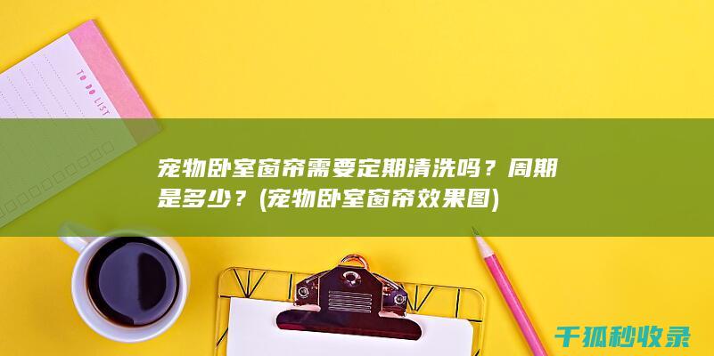 宠物卧室窗帘效果图