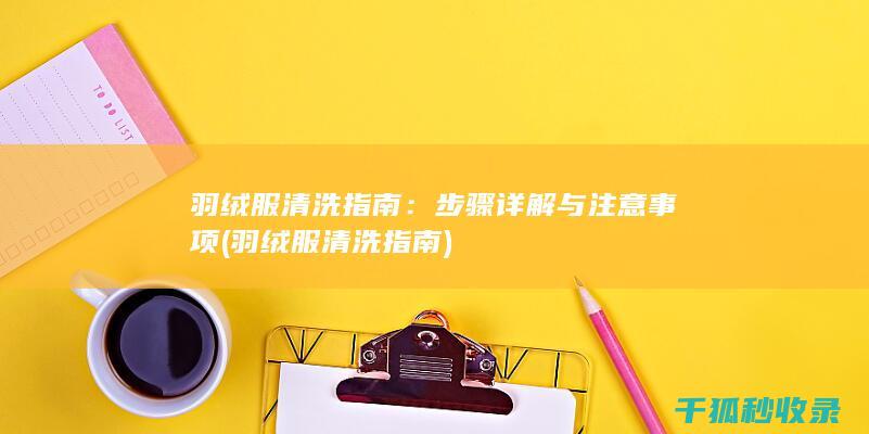 羽绒服清洗指南：步骤详解与注意事项 (羽绒服清洗指南)