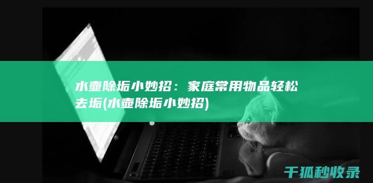 水壶除垢小妙招：家庭常用物品轻松去垢 (水壶除垢小妙招)