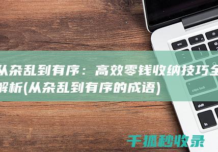 从杂乱到有序：高效零钱收纳技巧全解析 (从杂乱到有序的成语)